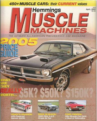 HEMMINGS MUSCLE MACHINES 2005 APR - 500XL-GT, PANGRA